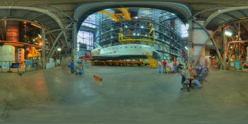 Space Shuttle Atlantis (2) panorama