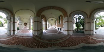 Rice University, Houston Texas, USA panorama