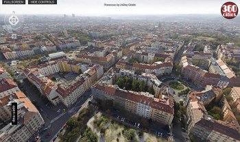 Prague from the TV tower (18 gigapixels) panorama