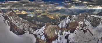 Mt. Cascade, Canada panorama