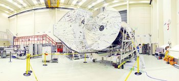 Herschel Space Observatory panorama