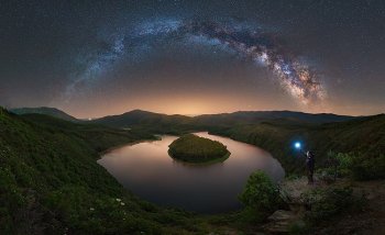 Melero Meander, Spain panorama