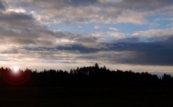 Sunrise panorama