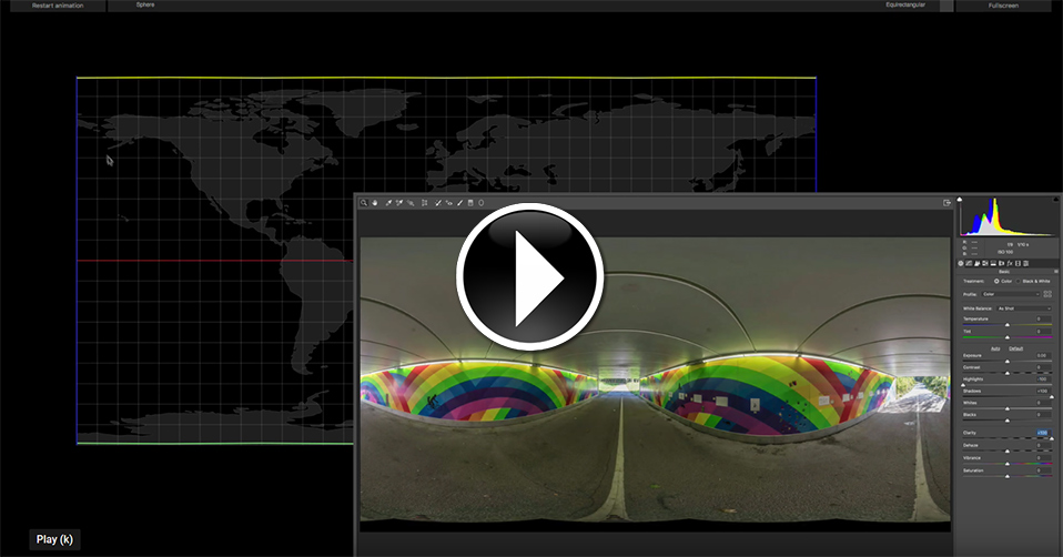 Part 4: Editing and viewing spherical panoramas